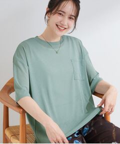 SHOO・LA・RUE / シューラルー カットソー | 【S-LL/体型カバー】ゆるっとこなれる 大人のシアースラブTシャツ
