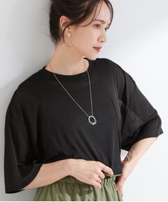 SHOO・LA・RUE / シューラルー カットソー | 【S-LL/体型カバー】ゆるっとこなれる 大人のシアースラブTシャツ