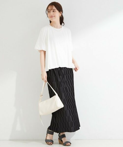 SHOO・LA・RUE / シューラルー カットソー | 【ひんやり】バルーンデザインTシャツ | 詳細3