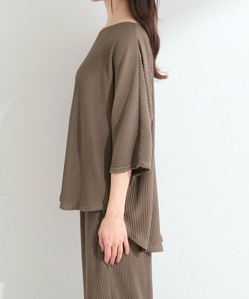 SHOO・LA・RUE / シューラルー セットアップ | すっきり見え ドルマンプリーツセットアップ | 詳細16