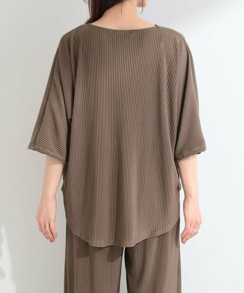 SHOO・LA・RUE / シューラルー セットアップ | すっきり見え ドルマンプリーツセットアップ | 詳細17