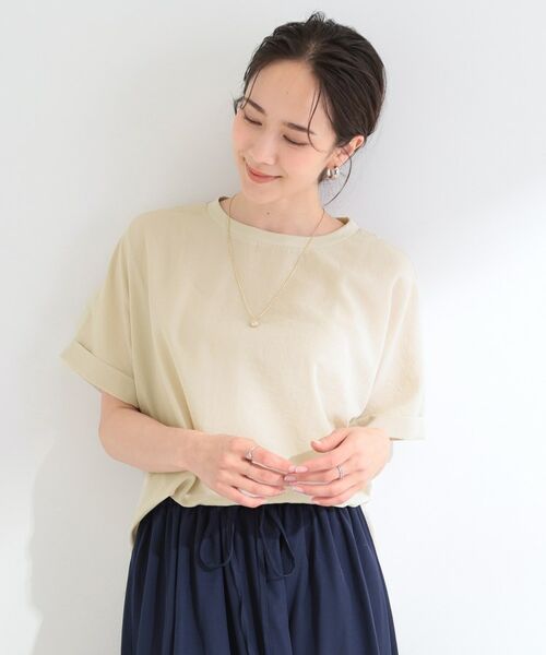 SHOO・LA・RUE / シューラルー シャツ・ブラウス | 【ひんやり/着丈選べる】洗濯後しわになりにくい ドルマンブラウス | 詳細13