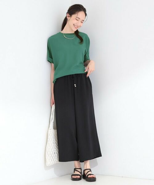 SHOO・LA・RUE / シューラルー シャツ・ブラウス | 【ひんやり/着丈選べる】洗濯後しわになりにくい ドルマンブラウス | 詳細7