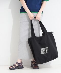 SHOO・LA・RUE / シューラルー トートバッグ | ロゴプリントトートバッグ