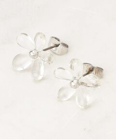 SHOO・LA・RUE / シューラルー ピアス・イヤリング | クリアフラワーピアス