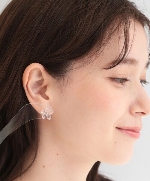 SHOO・LA・RUE / シューラルー ピアス・イヤリング | クリアフラワーピアス | 詳細5