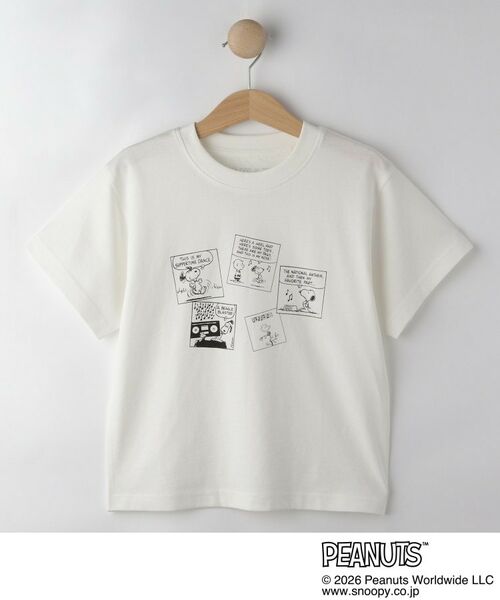 SHOO・LA・RUE / シューラルー Tシャツ | 【PEANUTS/ひんやり/親子リンク】プリントTシャツ(ホワイト(101))
