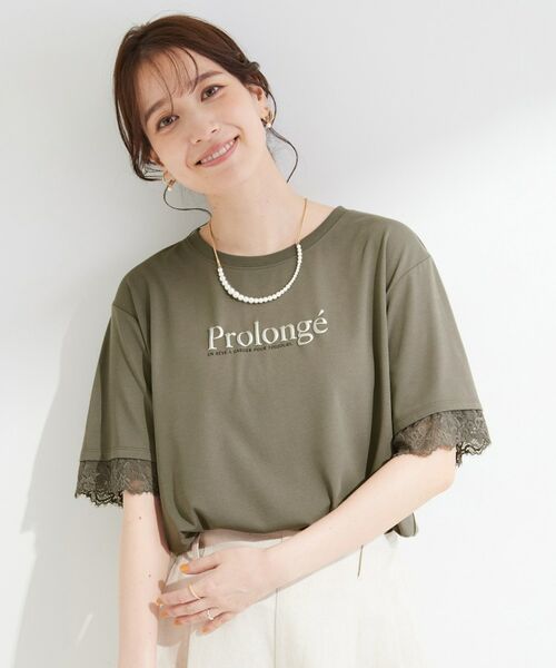 SHOO・LA・RUE / シューラルー カットソー | 【SHOO ICE】ひんやり 袖レースTシャツ | 詳細13