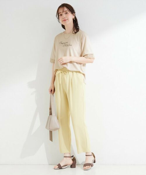 SHOO・LA・RUE / シューラルー カットソー | 【SHOO ICE】ひんやり 袖レースTシャツ | 詳細19