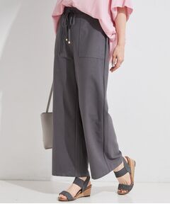 SHOO・LA・RUE / シューラルー パンツ | 【ひんやり/UV/S-LL/洗濯機可】ツイル調ストレッチ ベイカーパンツ