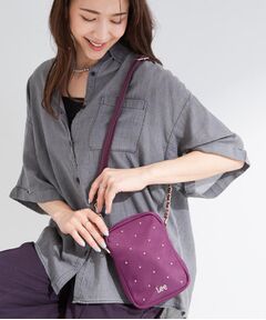 SHOO・LA・RUE / シューラルー ショルダーバッグ | 【Lee別注／撥水】スタッズミニショルダーバッグ