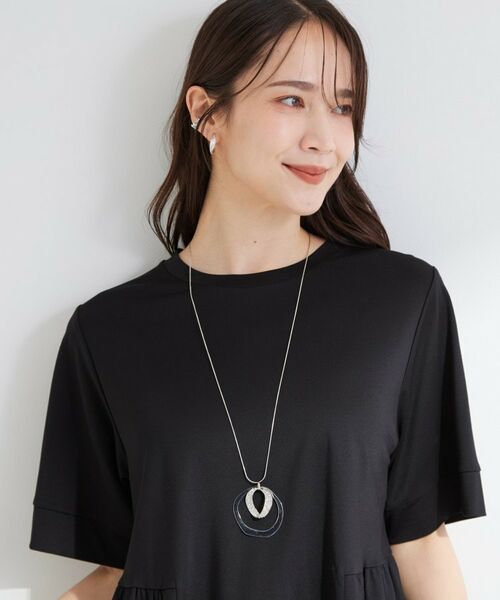 SHOO・LA・RUE / シューラルー ネックレス・ペンダント・チョーカー | キラキラひねりサークルネックレス | 詳細6