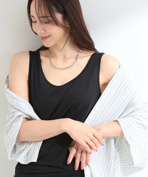 SHOO・LA・RUE / シューラルー キャミソール・チューブトップ | 【ひんやり】SHOO ICEプラス インナータンクトップ(ブラック(019))