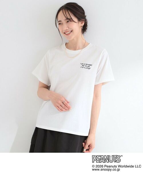 SHOO・LA・RUE / シューラルー Tシャツ | 【PEANUTS】ひんやりプリントTシャツ | 詳細1