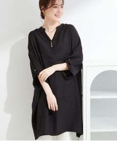SHOO・LA・RUE / シューラルー ミニ丈・ひざ丈ワンピース | 【シューアイス】RNスラブコクーンチュニック