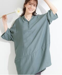 SHOO・LA・RUE / シューラルー ミニ丈・ひざ丈ワンピース | 【シューアイス】RNスラブコクーンチュニック