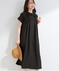 SHOO・LA・RUE / シューラルー ミニ丈・ひざ丈ワンピース | 【S-LL/洗濯機可】ピンタックデザインがサマ見え Aラインワンピース