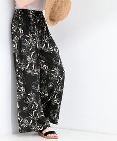 SHOO・LA・RUE / シューラルー パンツ | 【SHOO ICEプラス、UVカット】スーパーアイス柄アソートワイドパンツ