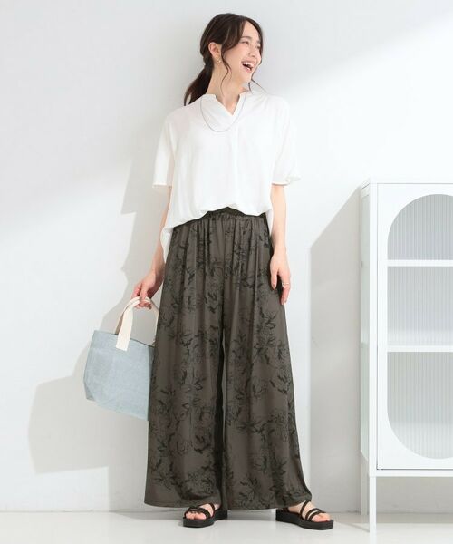 SHOO・LA・RUE / シューラルー パンツ | 【SHOO ICEプラス、UVカット】スーパーアイス柄アソートワイドパンツ | 詳細11