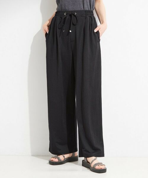 SHOO・LA・RUE / シューラルー パンツ | 【ひんやり】カノコリラックスワイドパンツ | 詳細1