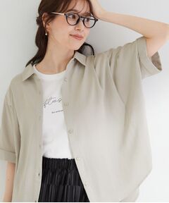 SHOO・LA・RUE / シューラルー シャツ・ブラウス | 肩タックデザイン前あきシャツ