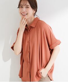 SHOO・LA・RUE / シューラルー シャツ・ブラウス | 肩タックデザイン前あきシャツ