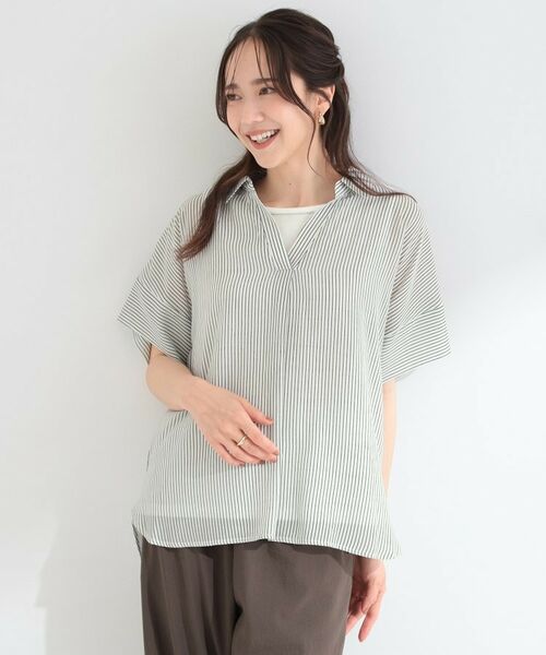 SHOO・LA・RUE / シューラルー その他トップス | 【2点セット】スラブスキッパー＋ビジュータンクトップセット | 詳細13
