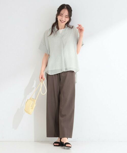 SHOO・LA・RUE / シューラルー その他トップス | 【2点セット】スラブスキッパー＋ビジュータンクトップセット | 詳細15