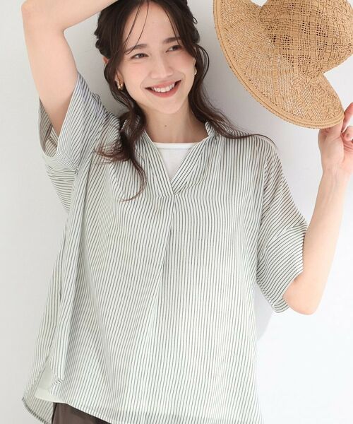 SHOO・LA・RUE / シューラルー その他トップス | 【2点セット】スラブスキッパー＋ビジュータンクトップセット（ホワイト(301)）