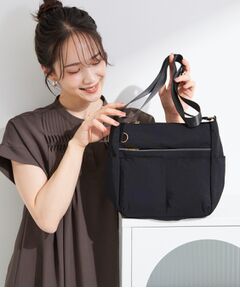 SHOO・LA・RUE / シューラルー ショルダーバッグ | 【撥水】10ポケットスクエアショルダーバッグ