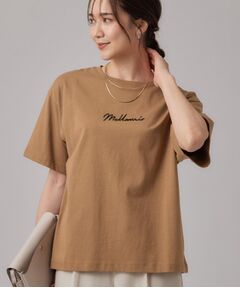 SHOO・LA・RUE / シューラルー Tシャツ | 華やかジェルロゴプリントTシャツ