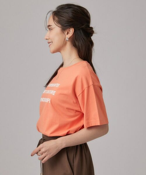 SHOO・LA・RUE / シューラルー Tシャツ | 華やかジェルロゴプリントTシャツ | 詳細14