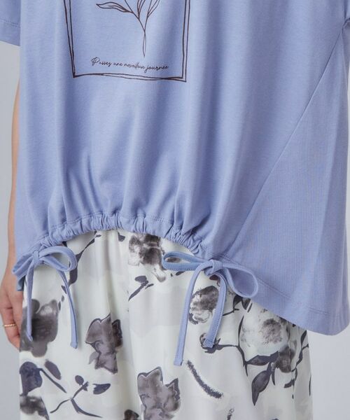 SHOO・LA・RUE / シューラルー Tシャツ | ひんやり裾シャーリングプリントTシャツアソート | 詳細18