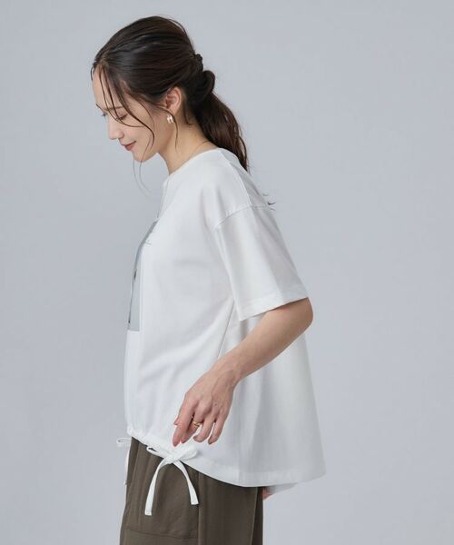 SHOO・LA・RUE / シューラルー Tシャツ | ひんやり裾シャーリングプリントTシャツアソート | 詳細2