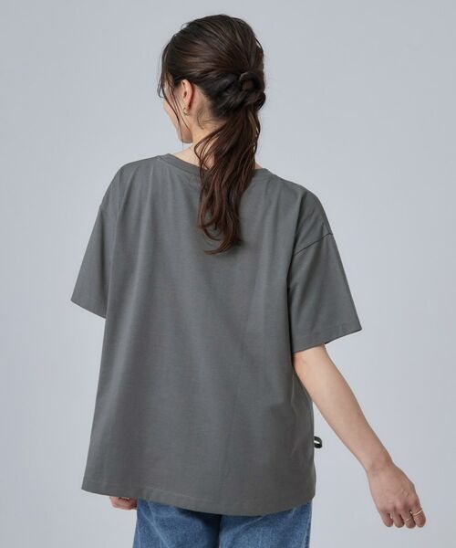 SHOO・LA・RUE / シューラルー Tシャツ | ひんやり裾シャーリングプリントTシャツアソート | 詳細6