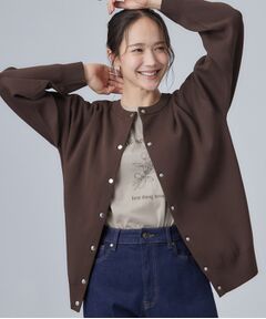 SHOO・LA・RUE / シューラルー カーディガン・ボレロ | 【洗濯機可】軽やかに羽織れる スポンディシュニットカーディガン