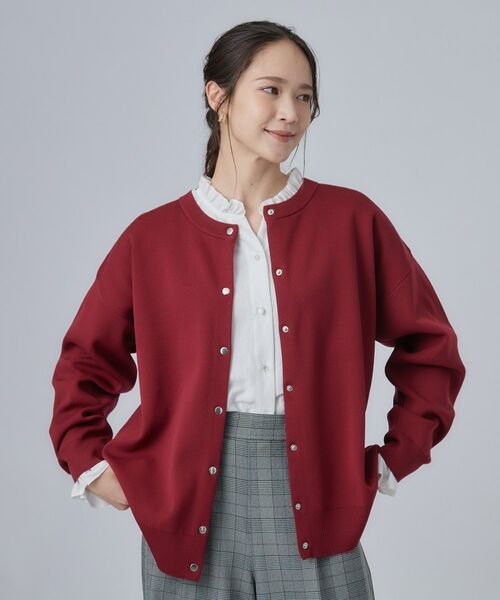 SHOO・LA・RUE / シューラルー カーディガン・ボレロ | 【洗濯機可】軽やかに羽織れる スポンディシュニットカーディガン | 詳細17