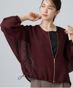 SHOO・LA・RUE / シューラルー レザーブルゾン・ジャケット | メッシュドルマンブルゾン