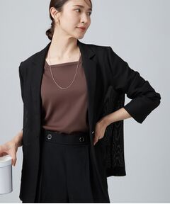 SHOO・LA・RUE / シューラルー テーラードジャケット | メッシュ長袖ジャケット