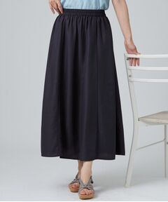 SHOO・LA・RUE / シューラルー ロング・マキシ丈スカート | 【着丈選べる】柄アソート切替フレアスカート