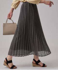SHOO・LA・RUE / シューラルー ロング・マキシ丈スカート | レースプリーツスカート