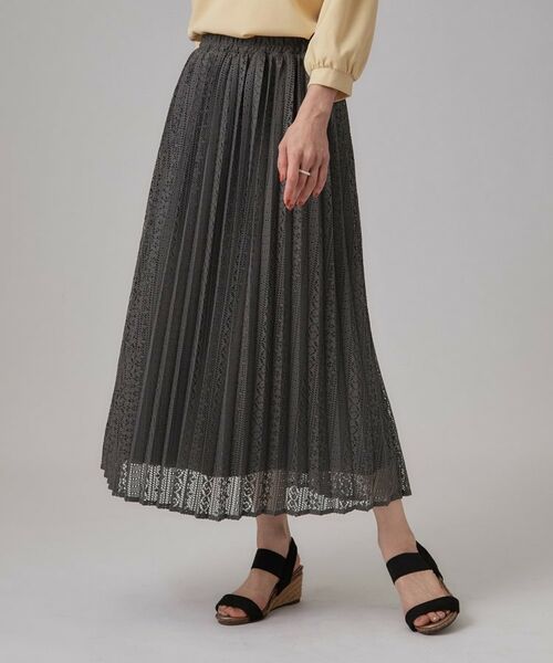 SHOO・LA・RUE / シューラルー ロング・マキシ丈スカート | レースプリーツスカート | 詳細1