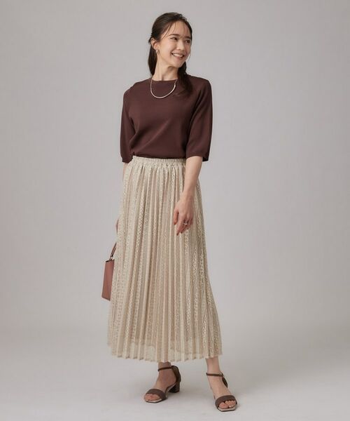 SHOO・LA・RUE / シューラルー ロング・マキシ丈スカート | レースプリーツスカート | 詳細11