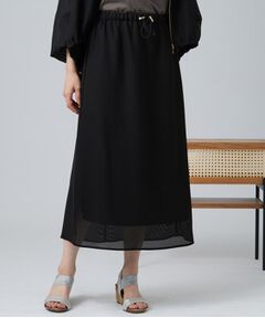 SHOO・LA・RUE / シューラルー ロング・マキシ丈スカート | ソフトメッシュイージーナロウスカート