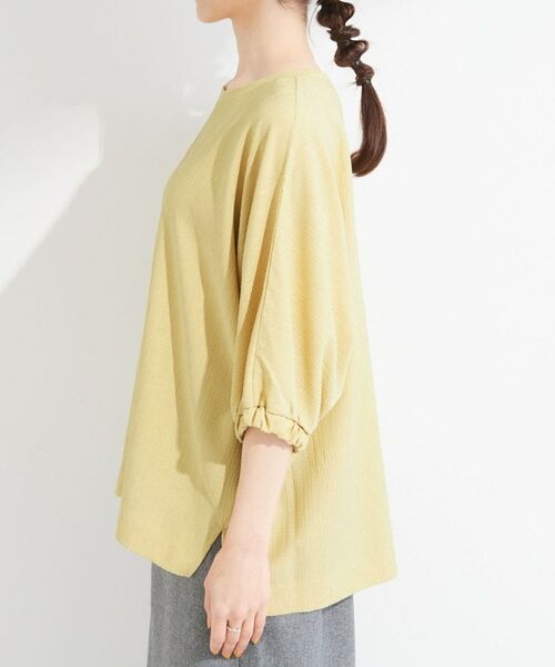 SHOO・LA・RUE / シューラルー シャツ・ブラウス | 【インせず着られる/洗濯後しわになりにくい】シボシボドルマンブラウス | 詳細22