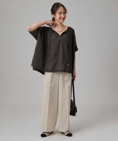 SHOO・LA・RUE / シューラルー その他トップス | 【2点セット】ポンチョ風ブラウス&タンクトップセット | 詳細3