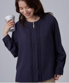 SHOO・LA・RUE / シューラルー シャツ・ブラウス | フロントピンタックブラウス