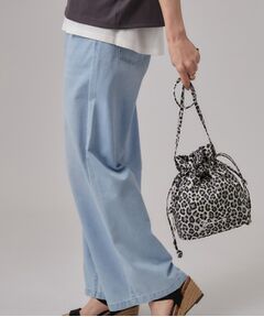 SHOO・LA・RUE / シューラルー ショルダーバッグ | アソートプリント巾着バッグ