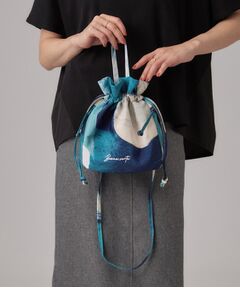 SHOO・LA・RUE / シューラルー ショルダーバッグ | アソートプリント巾着バッグ