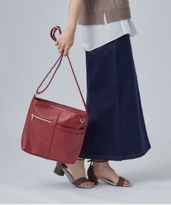 SHOO・LA・RUE / シューラルー ショルダーバッグ | 8ポケット切り替えショルダーバッグ